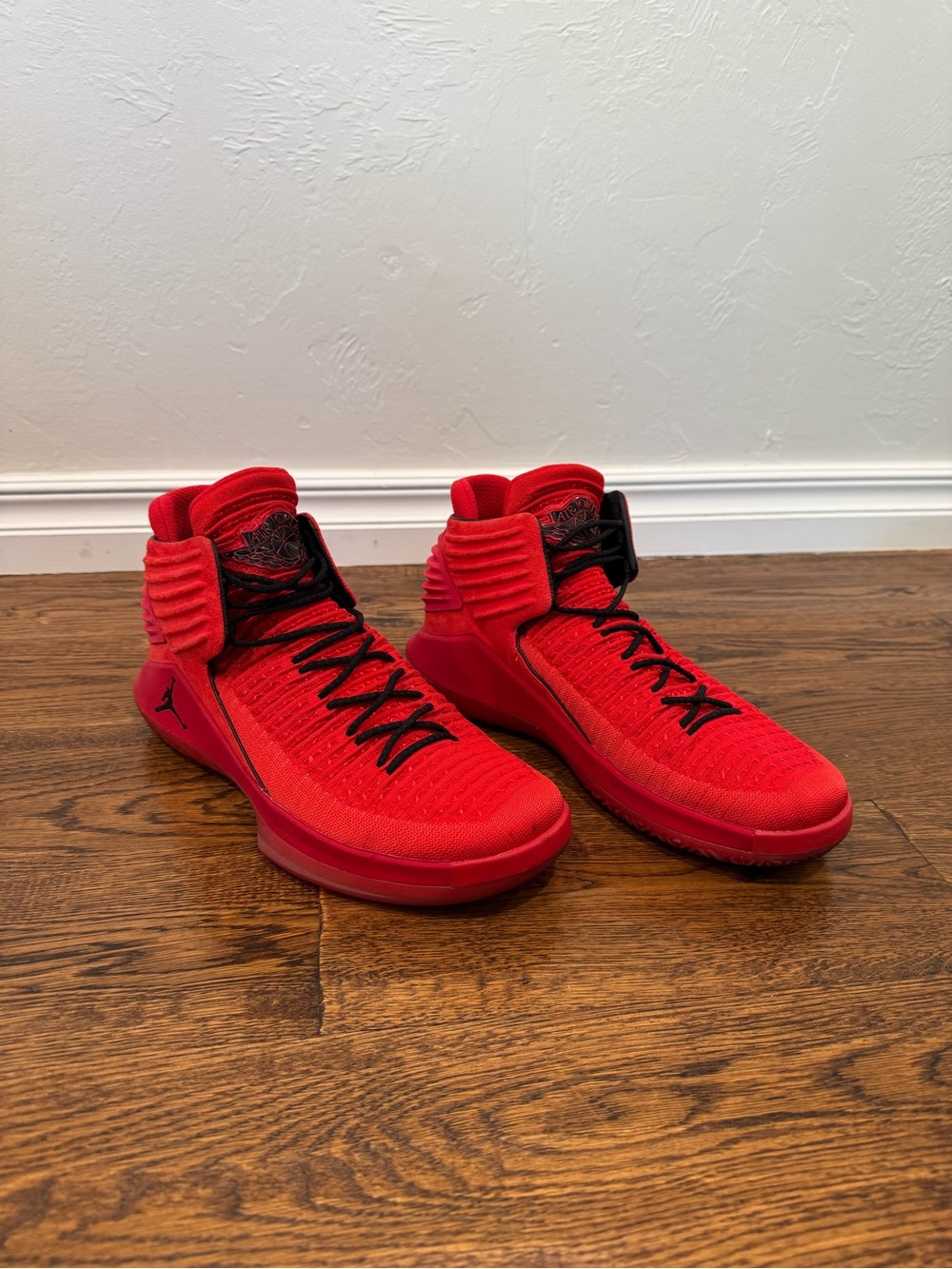 Air Jordan XXXII 32 Rosso Corsa Red Black Men’s Size 10.5
